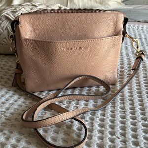 Vince Camuto Blush Leather Crossbody Bag